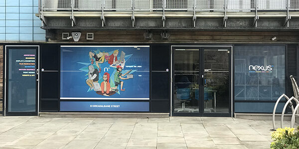 Contravision Window graphic UK