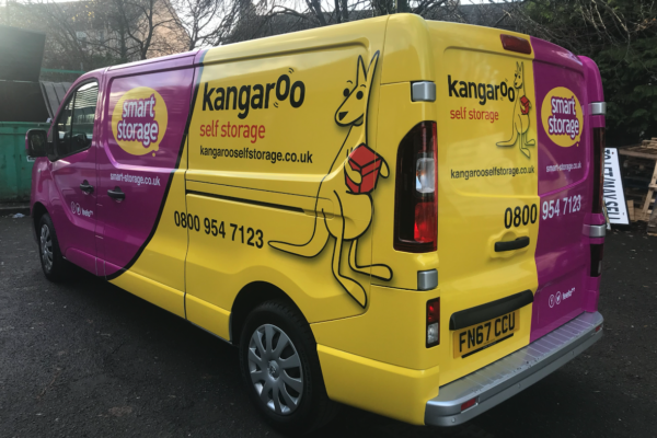 Digital Printed Or Colour Change With Lettering Full Vehicle Wrap uk