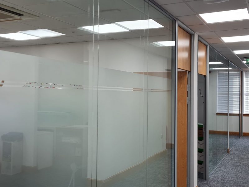 Etched Vinyl Manifestation Signage And Glass Stickers