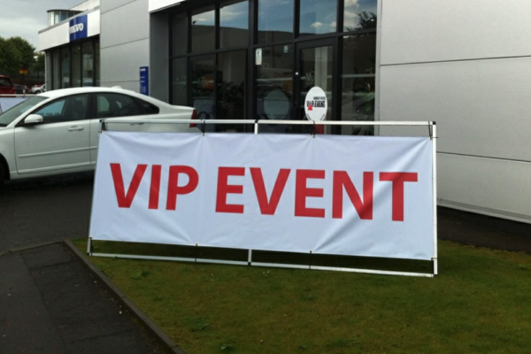 Monsoon Banner For Outdoor events promotions uk