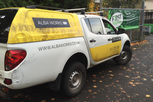 Printed Vinyl Part Wrapped liveries For Vehicle