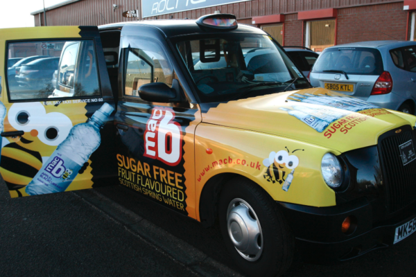 Taxi Livery For Advertisements