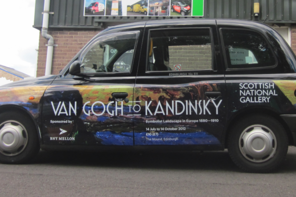 Taxi Livery For Advertising in UK