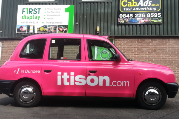 Taxi livery advertising uk online